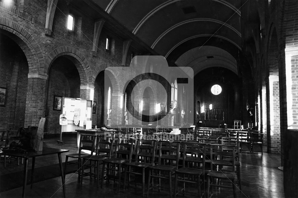 Interior of St Cyprian's Church, Lancaster Road