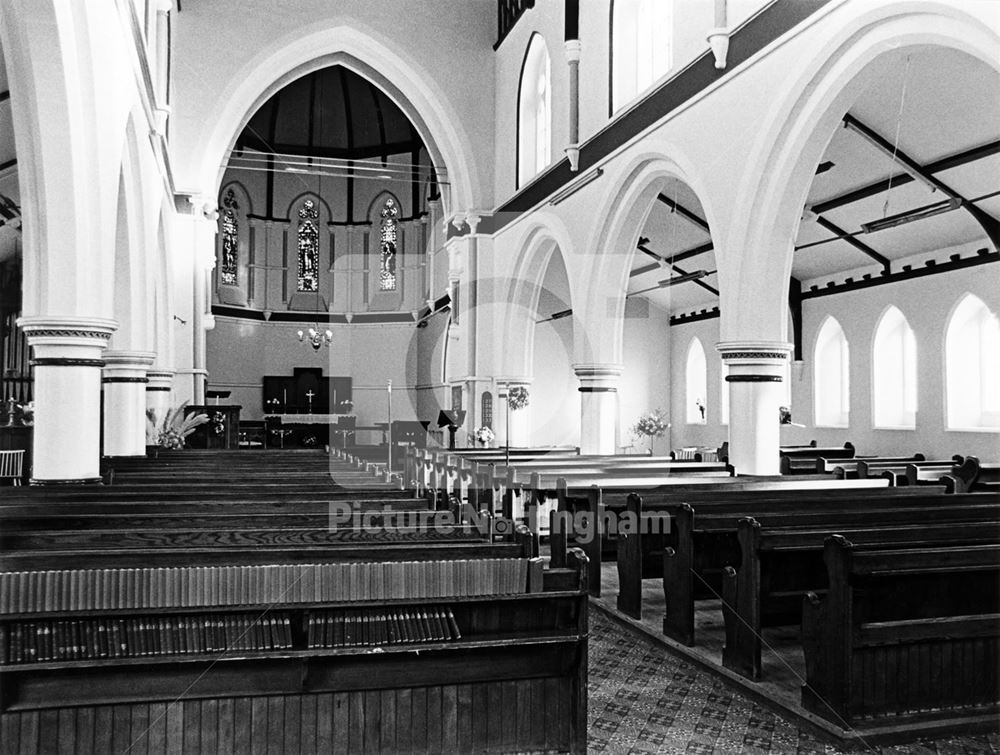 St John the Divine Church, Bulwell -interior