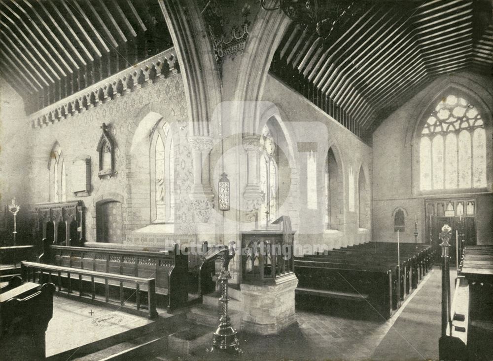 Lord Byron's tomb, St Mary's Church, c1880s-90s