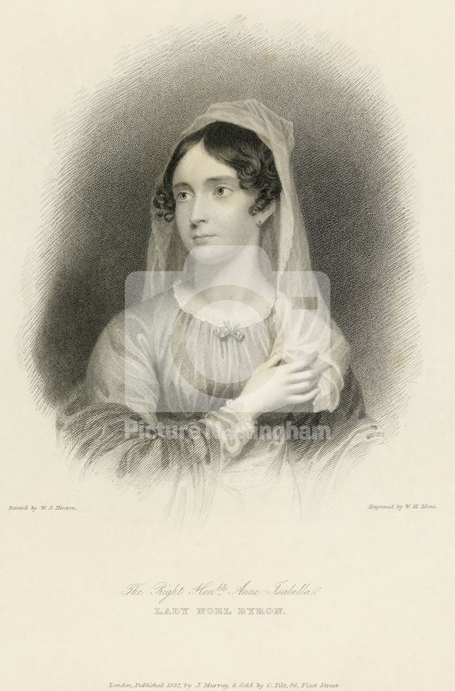 The Right Honourable Anne Isabella, Lady Noel Byron