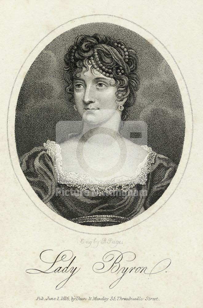 Lady Byron, Baroness Wentworth