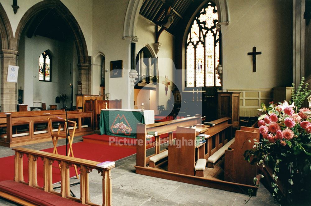 Interior of St John the Evangelist Church