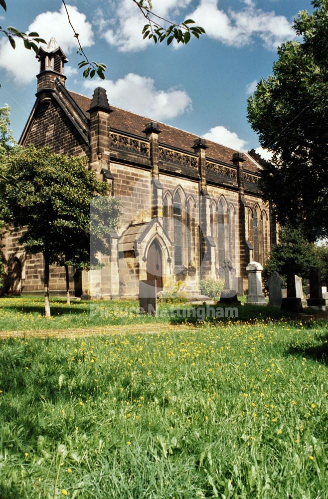 Exterior of St John the Evangelist Church