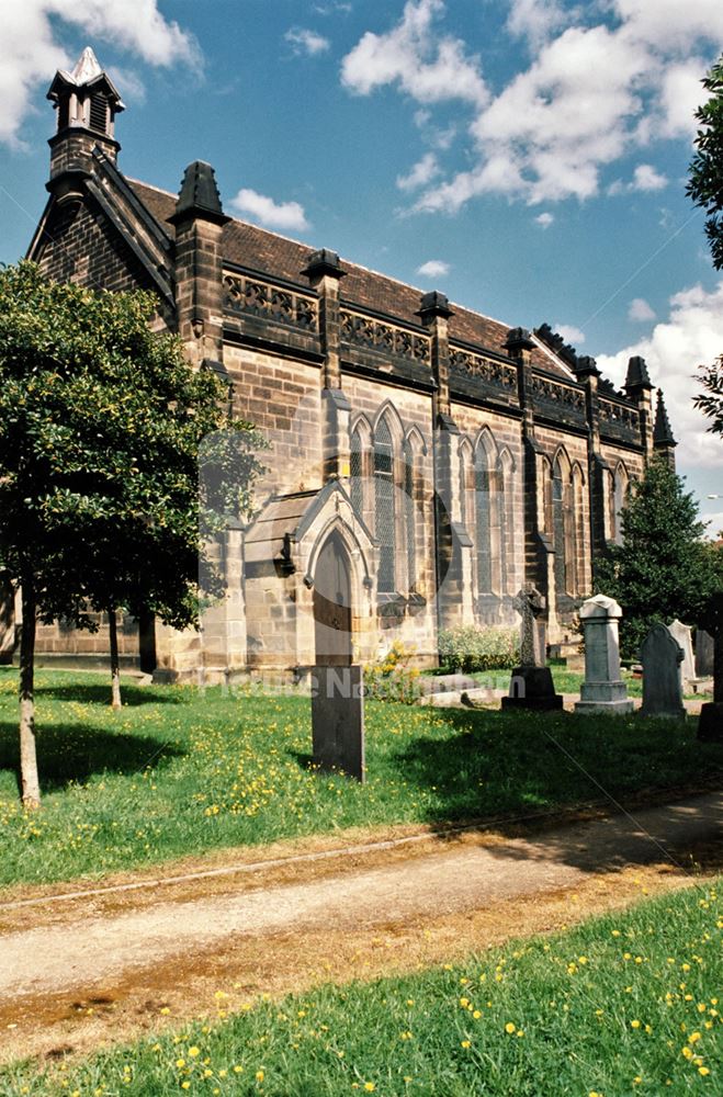 Exterior of St John the Evangelist Church