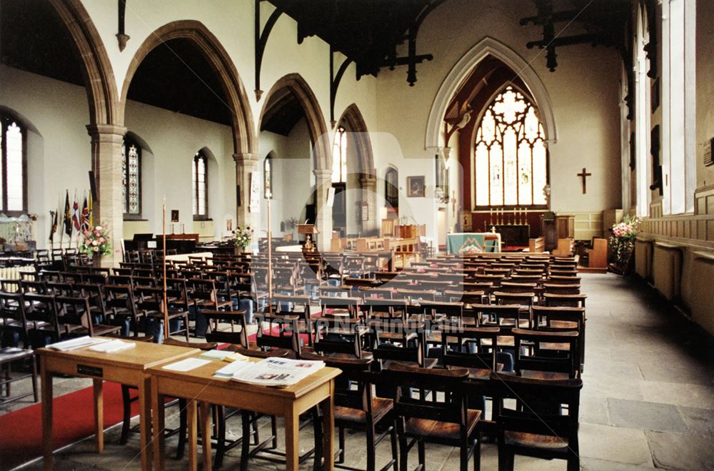 Interior of St John the Evangelist Church