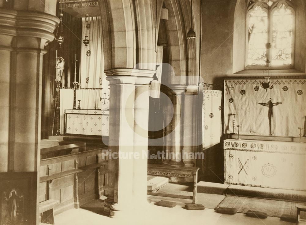 Interior of St Catharine's Church