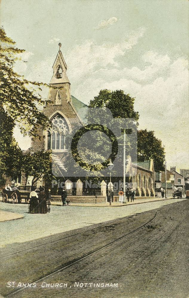 Exterior of St Ann's Church