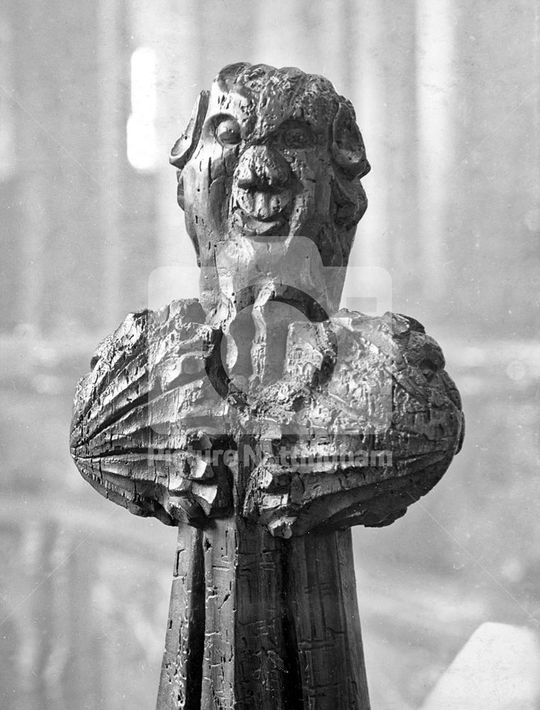 Pew end, St Stephen's Church, Sneinton