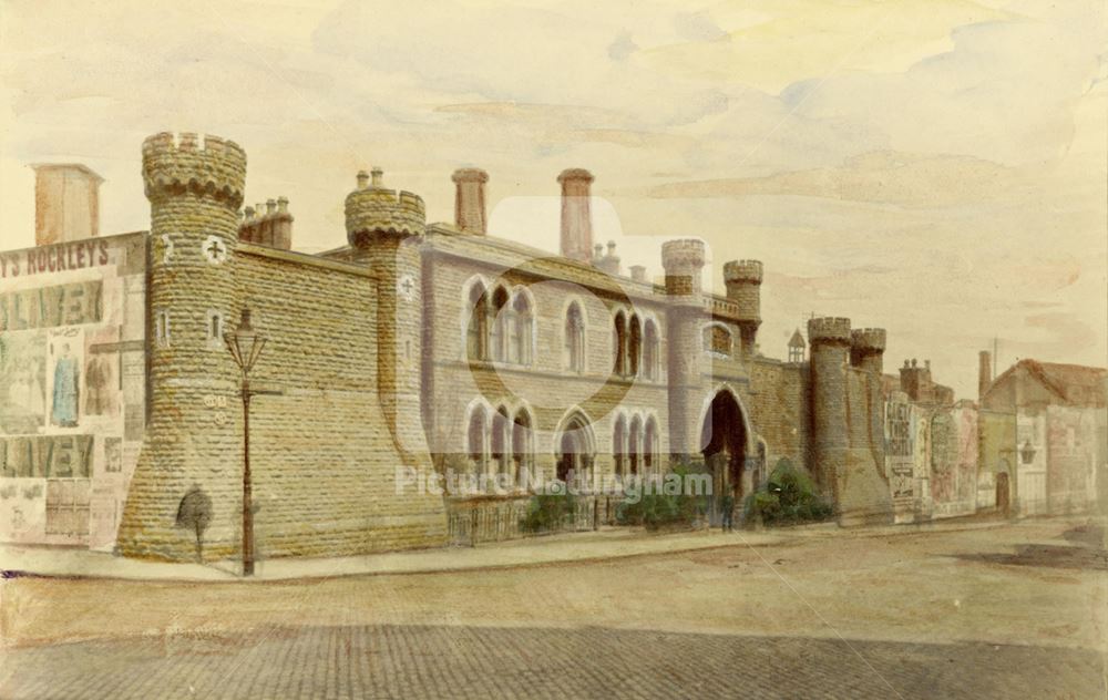 House of Correction, St. John's Street, Nottingham, c 1900