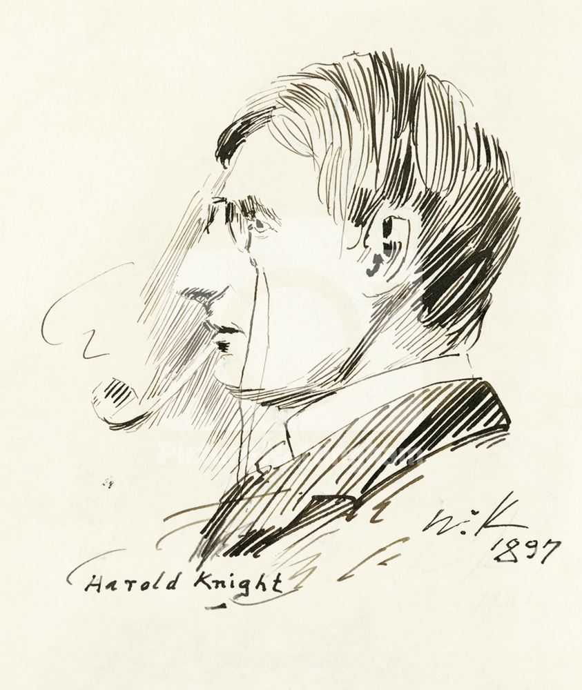 Portrait of Harold Knight, R A