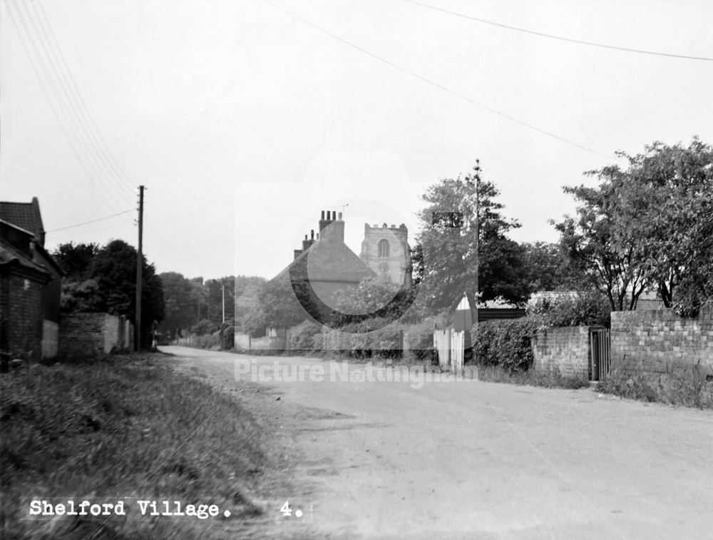 View towards the Church