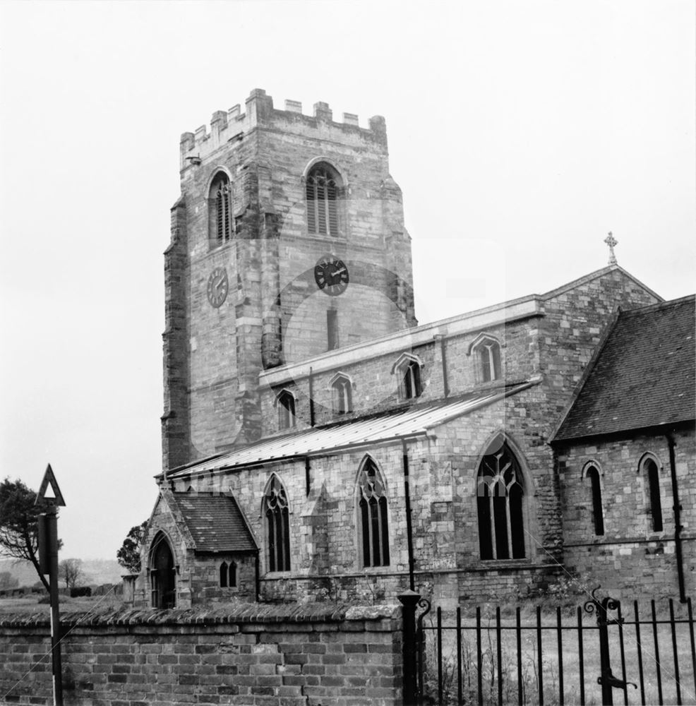 St Peter's Church, Shelford, c 1963