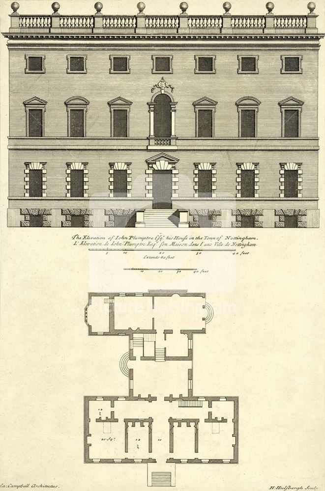 Plumptre House - 1725