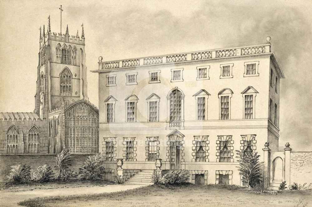 Plumptre House (beside St Mary's Church) 1844