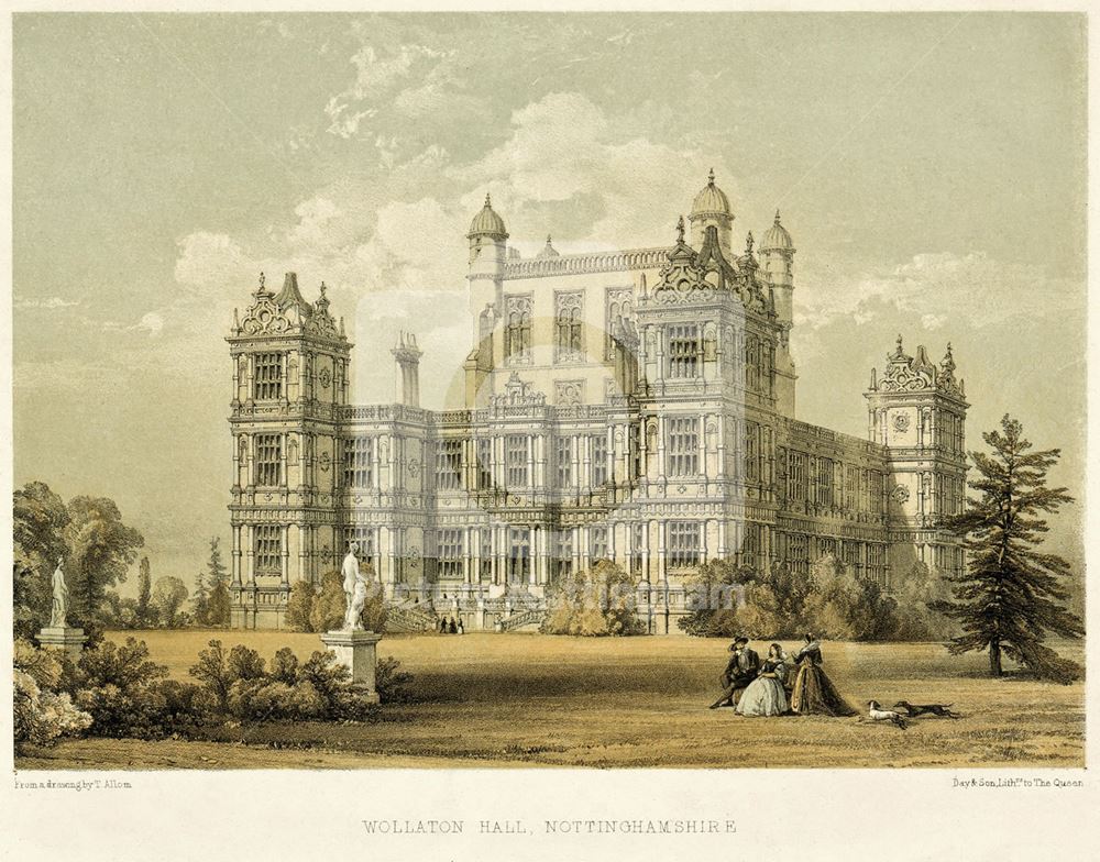 South east aspect of Wollaton Hall