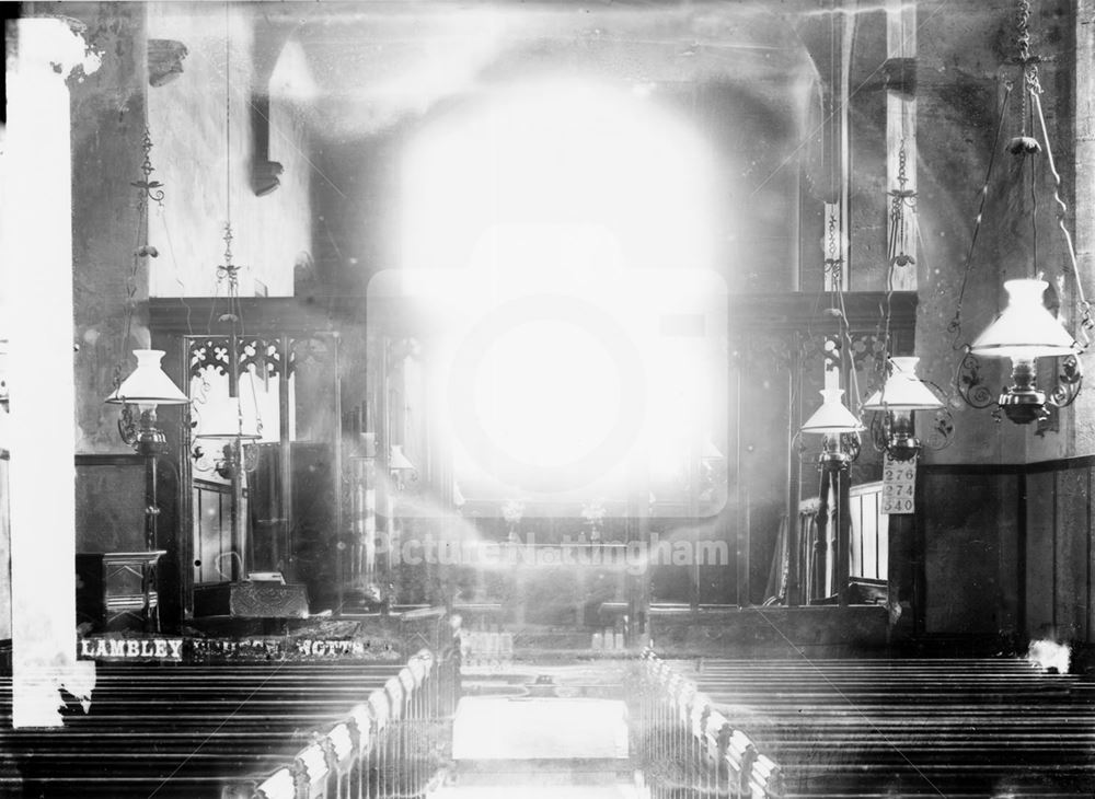 Lambley Parish Church Interior, Church Street, Lambley