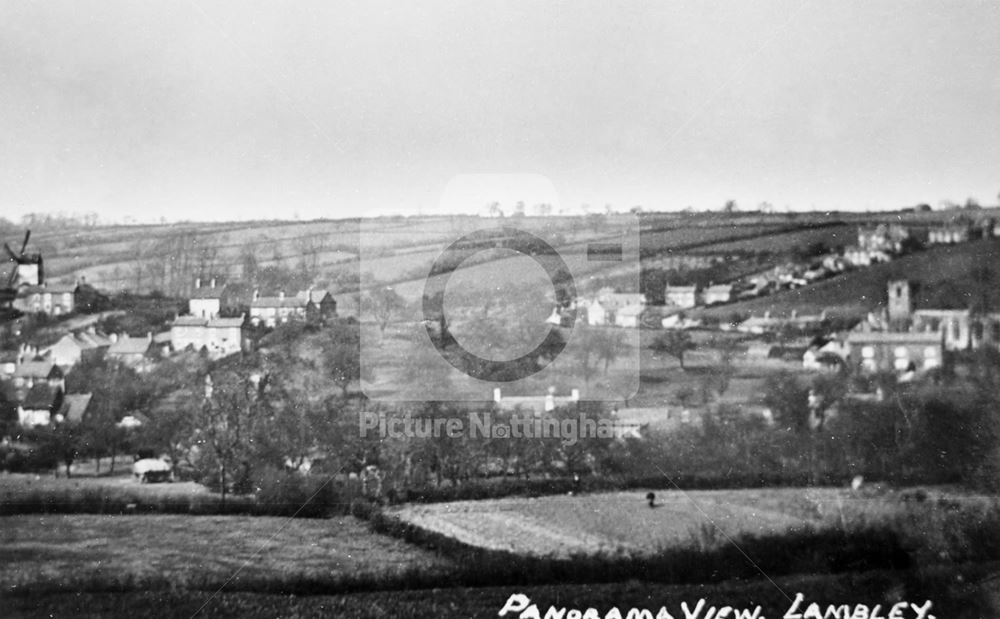 View of Lambley Village, Lambley, c 1905