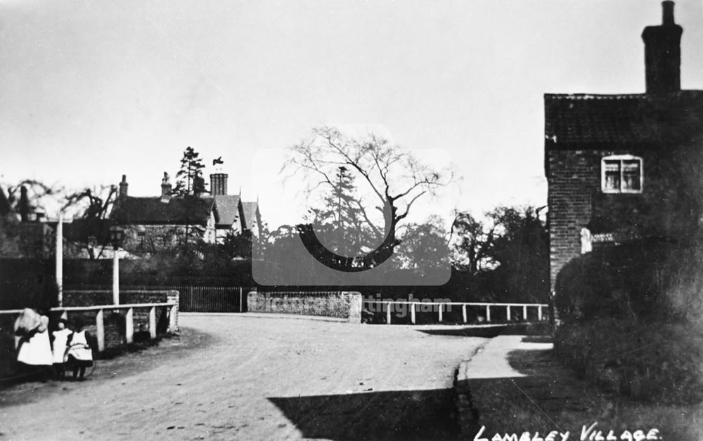 Lambley Village, Lambley, c 1905