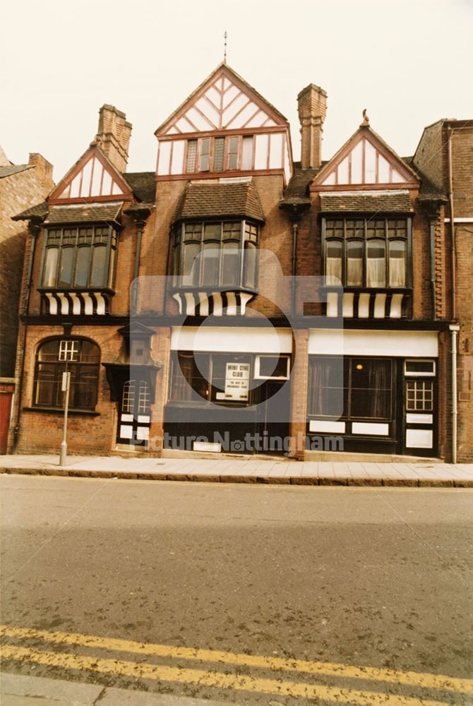 'The Mini Cine Club', Heathcote Street, Nottingham, 1986