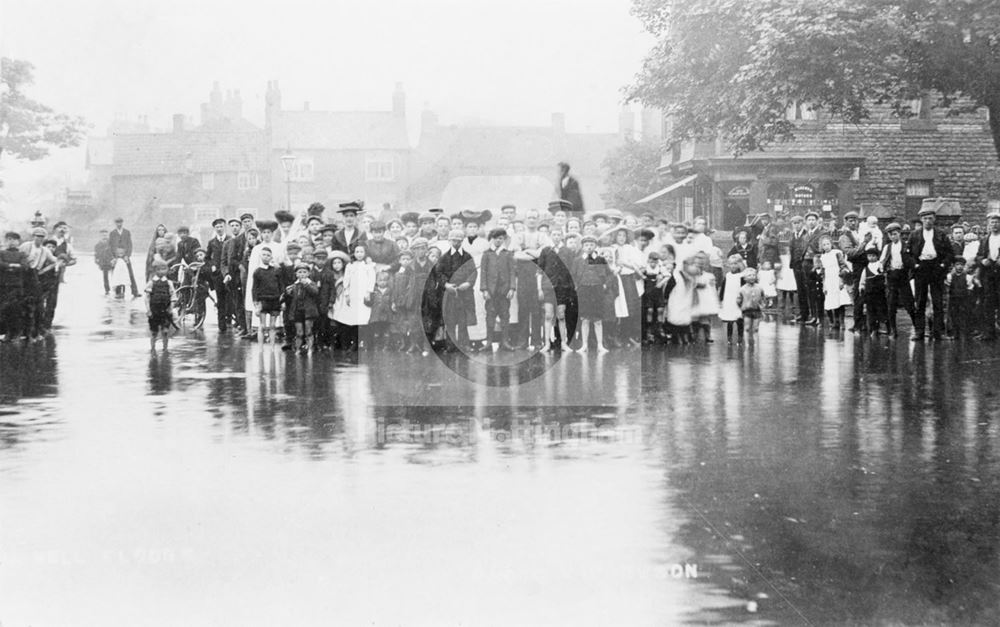 River Leen Floods, Main Street, Bulwell