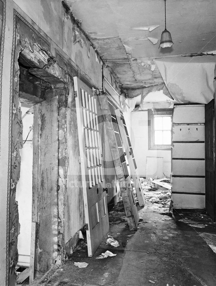 Newdigate House - interior during re-development c 1963