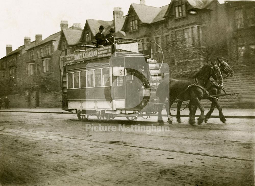 Horse Tram, Mansfield Road, Sherwood