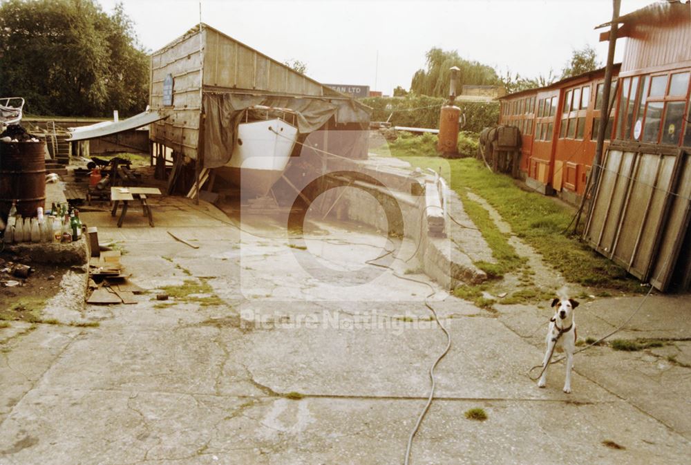 Lenton Boatyard, Clayton's Wharf, Nottingham Canal