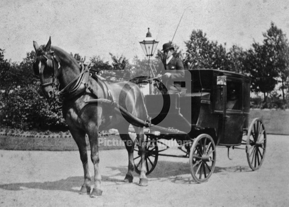 Brougham at Bagthorpe Hospital Gates