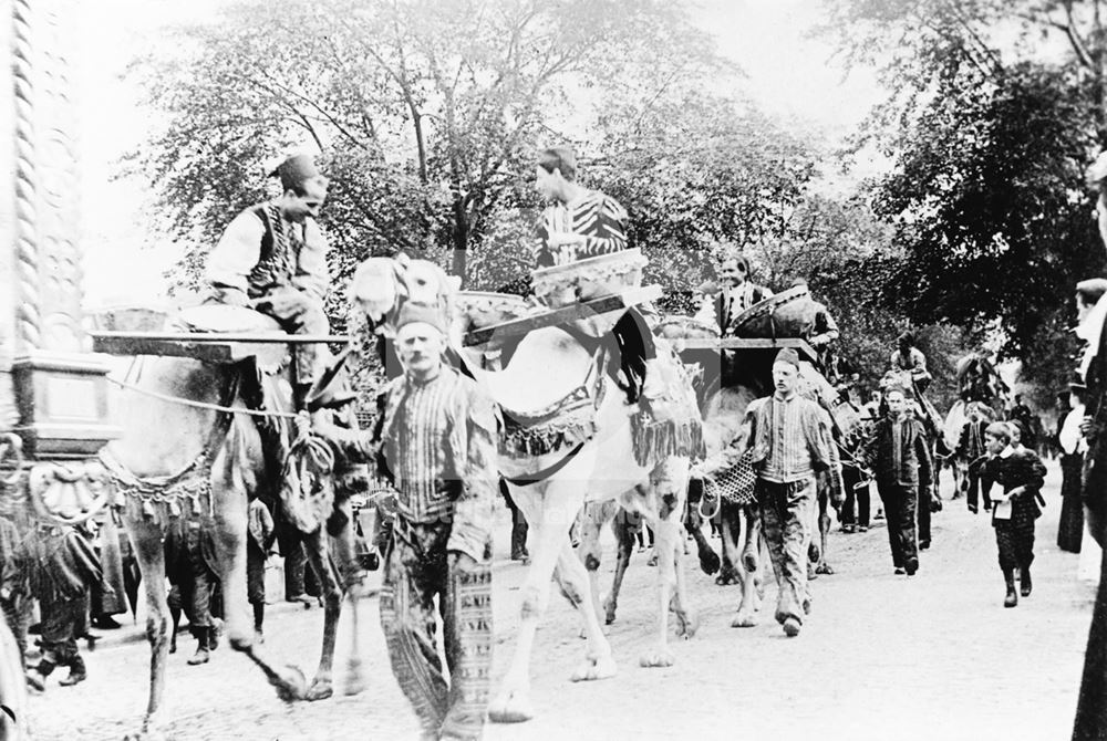 Barnum and Bailey Circus procession