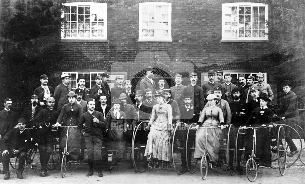 The Nottingham Bicycle Club - outing to an unknown location