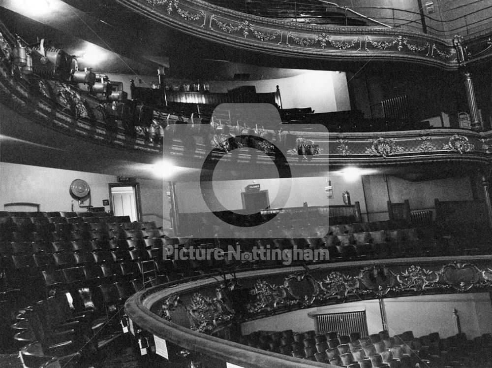 Dress Circle and Upper Circle, Theatre Royal