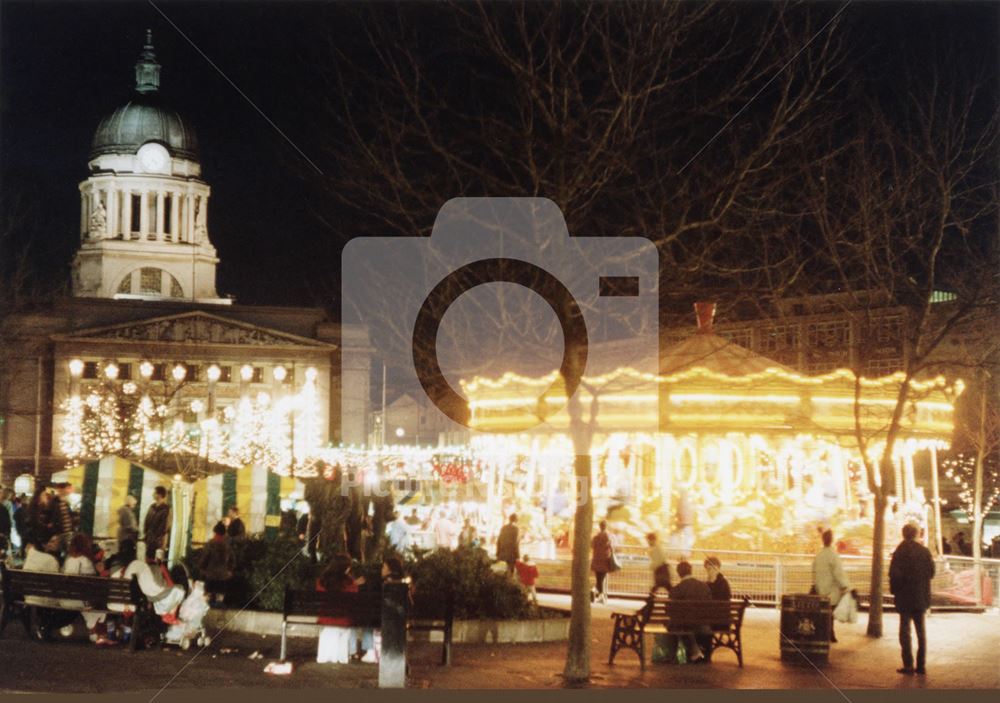 Council House and Craft stalls, Old Market Square