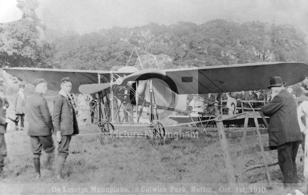 De Lesseps Bleriot Monoplane