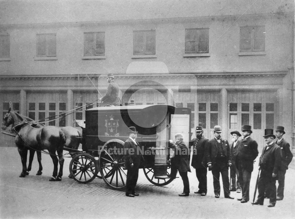 Black Maria and members of the Watch Committee