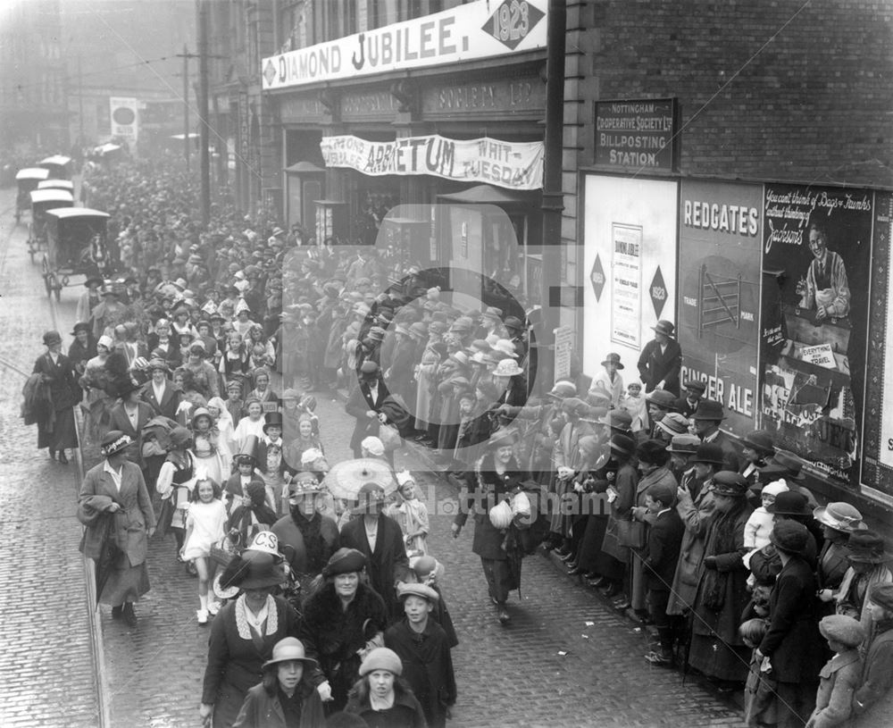 Whit Tuesday procession