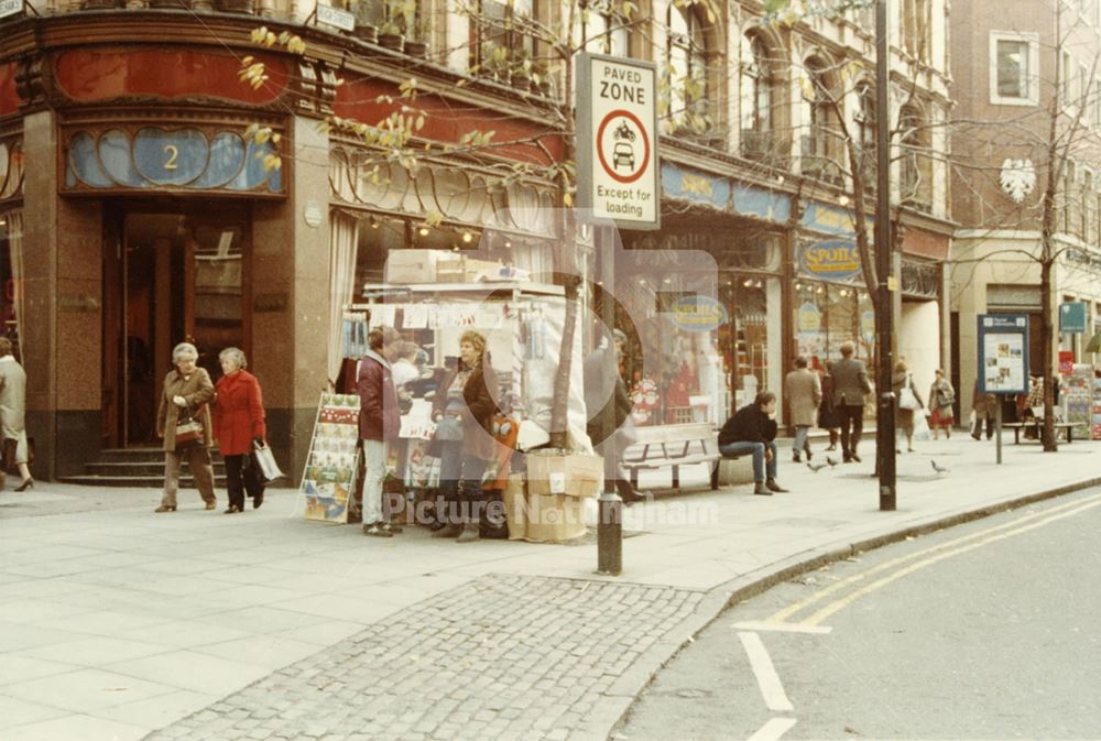 Street trader, Pelham Street