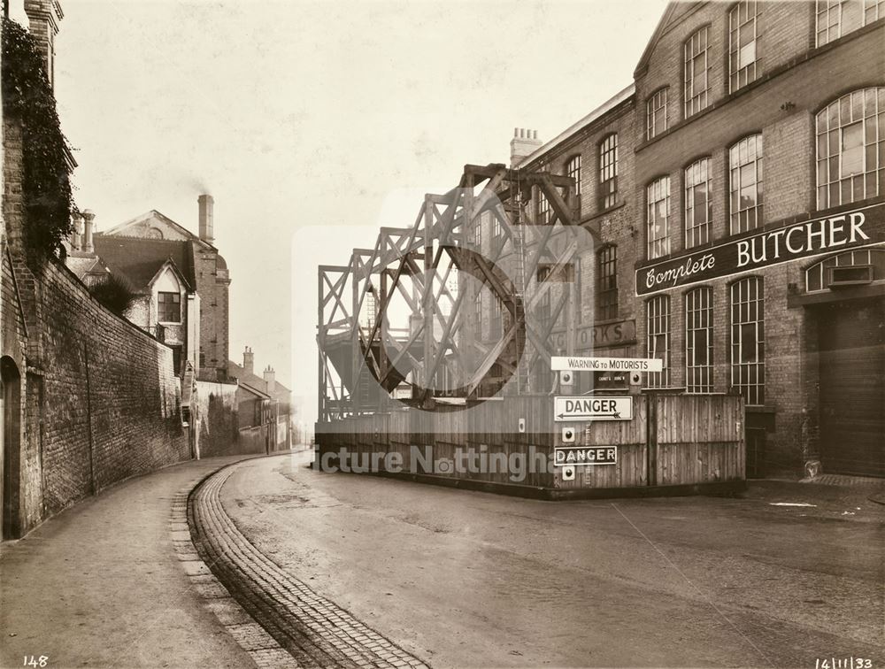 Sewer Construction - Working Shaft no 10, section 2 - Wollaton Street