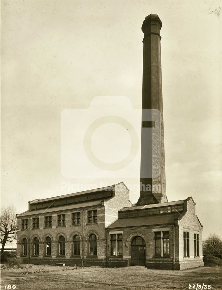 Main water drainage-sewage pumping station, Trent Lane, Sneinton