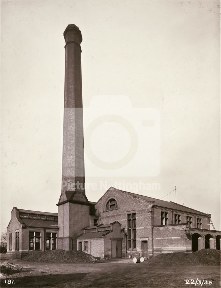 Main water drainage-sewage pumping station, Trent Lane, Sneinton