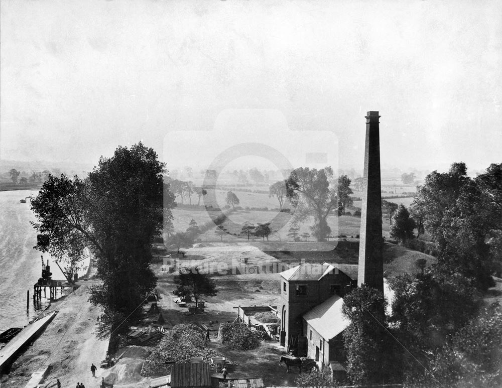 The River Trent and Pumping Station, near Trent Bridge