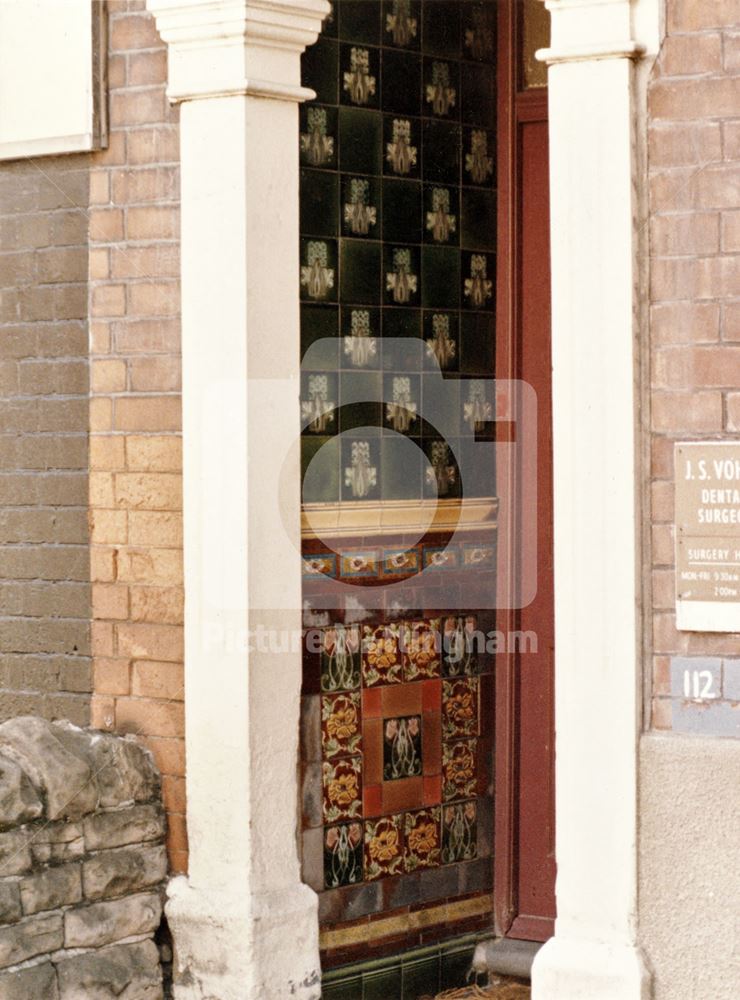 112 Sneinton Dale -porch tiles