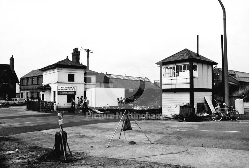 Bulwell Forest Railway Level Crossing