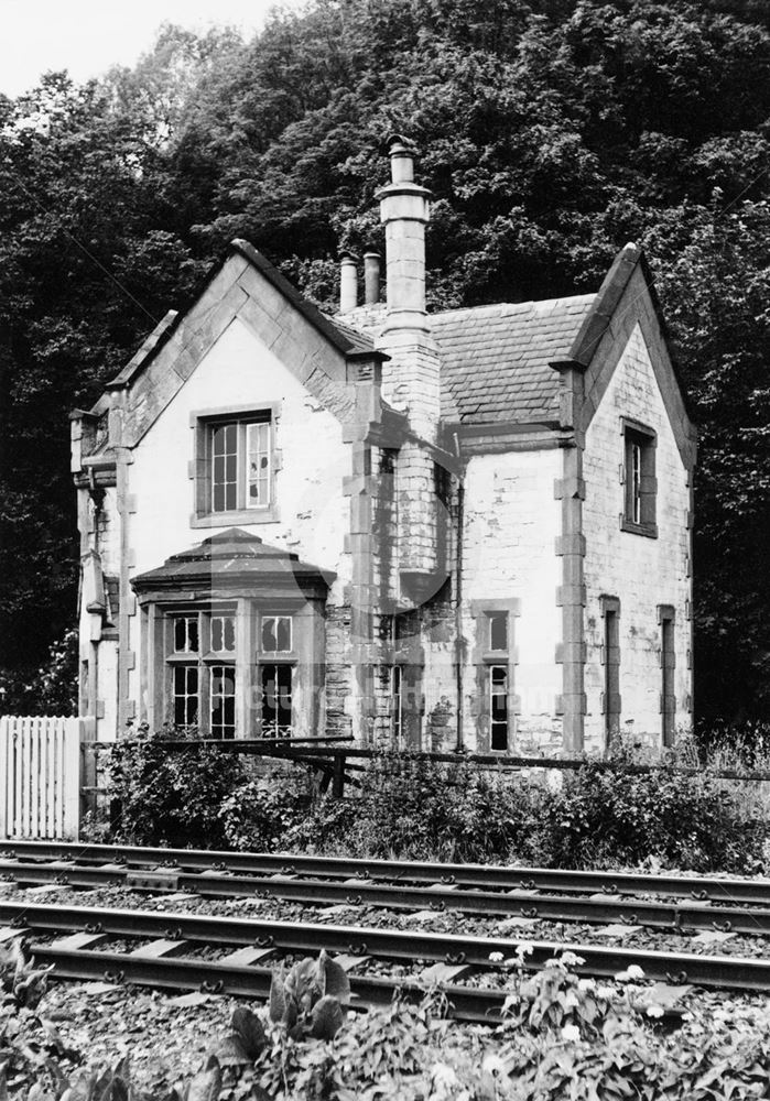 Former crossing keeper's residence, Colwick Crossing. The building is now fully restored and occupie