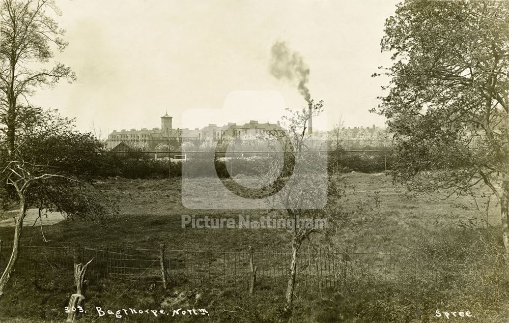 Bagthorpe Infirmary (City Hospital), Hucknall Road, Sherwood, Nottingham, c 1910s ?