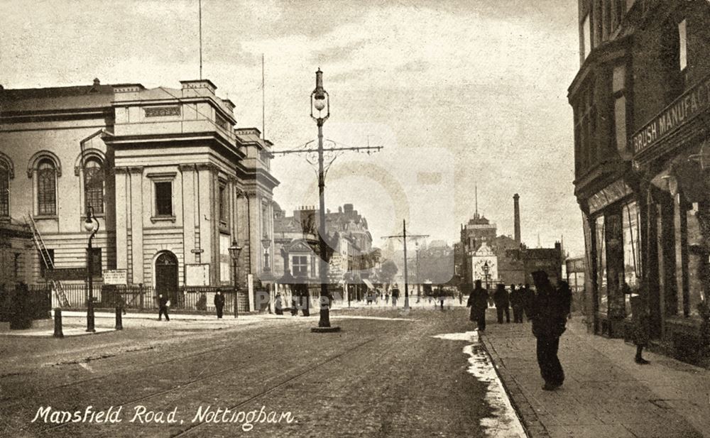 Mansfield Road, looking from Milton Street