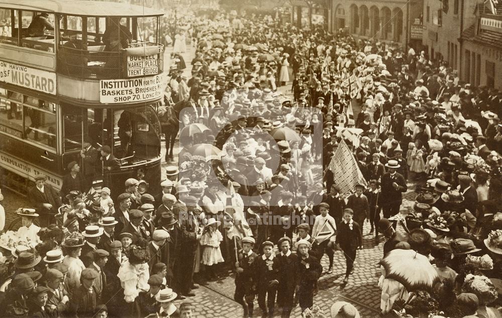 Main Street, Bulwell, c 1917