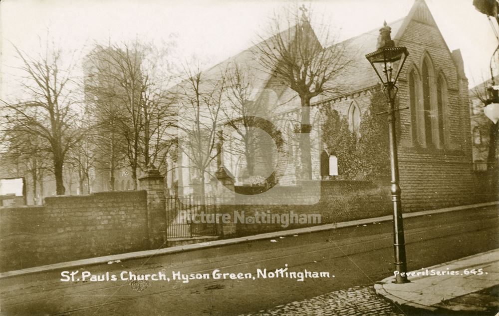 St Paul's Church, Hyson Green