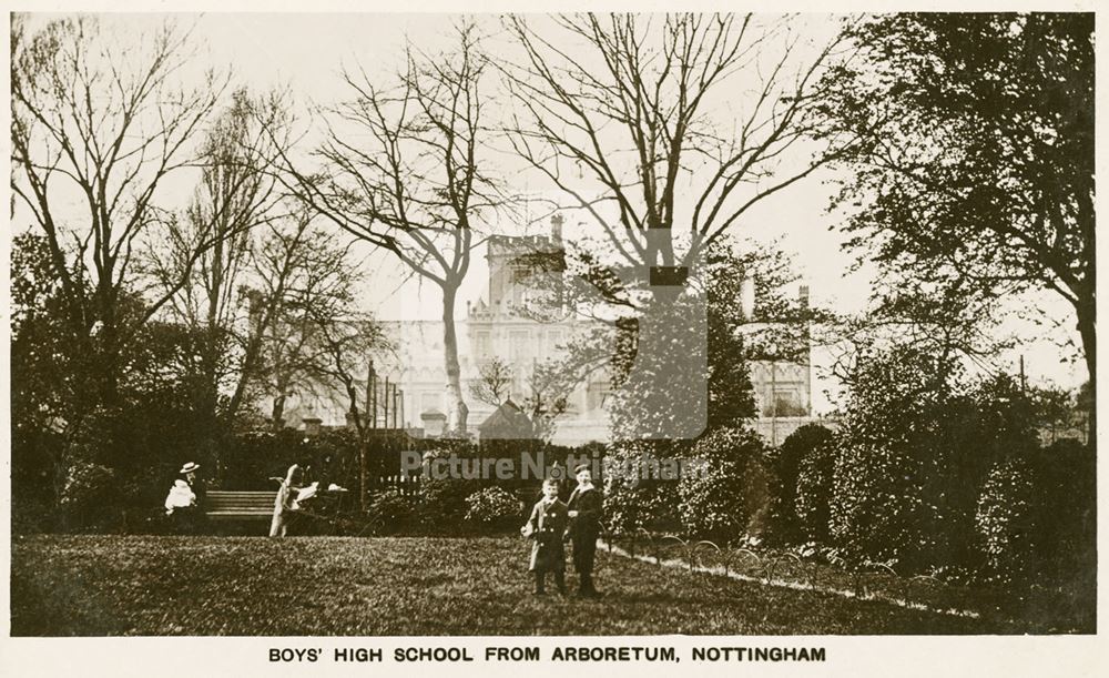 Nottingham High School - from the Arboretum