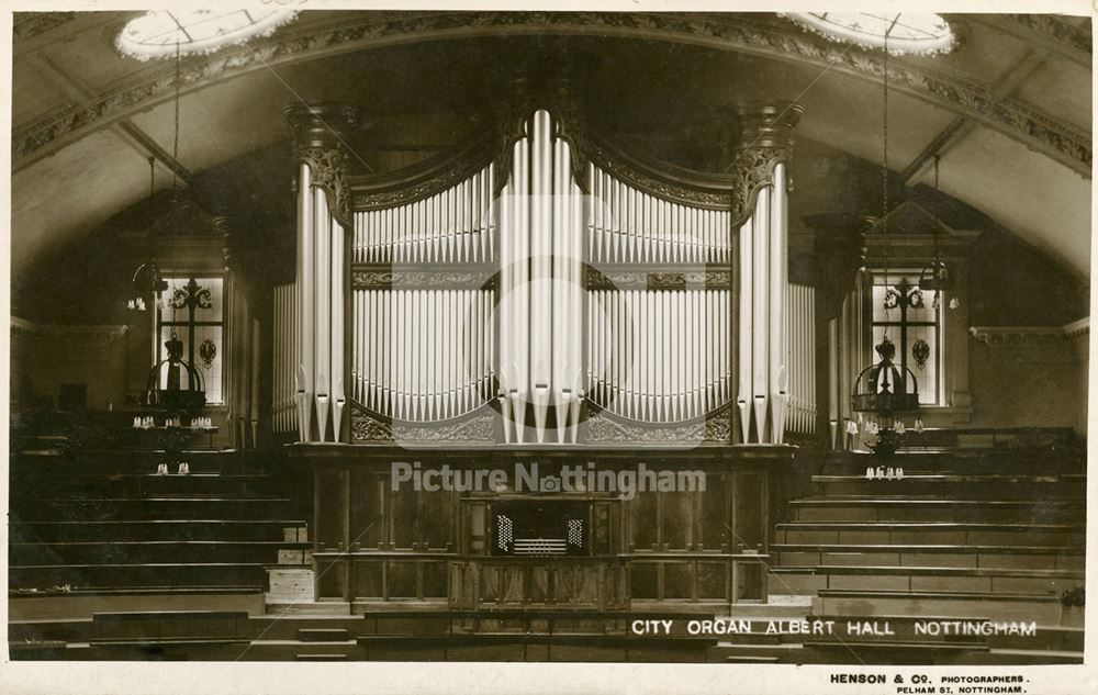 Albert Hall - Binns organ