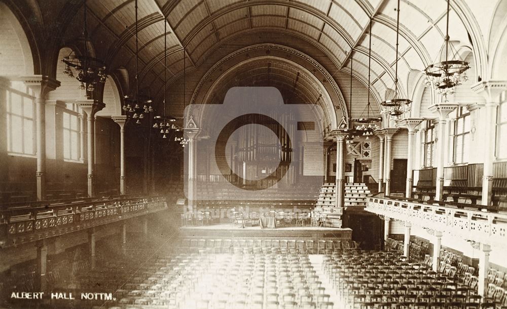 The (first) Albert Hall - Interior